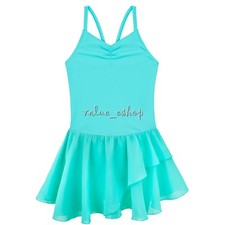 Girls Gymnastics Ballet Dress Toddler Kids Leotard Tutu Skirt Dance wear Clothes