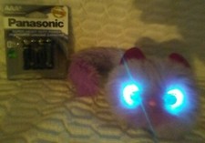 5  2018 Skyrocket Pomsies Boots Glowing Talking Plush With New AAA No Brush