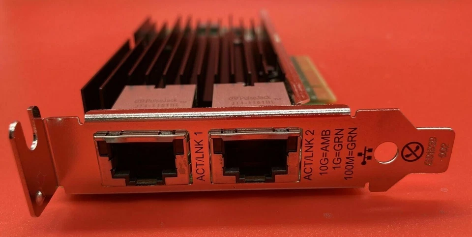 HP 561T 10Gb Dual-Port Ethernet Network 10GBASE-T Adapter 717708-001 716591-B21 - Image 2 of 3