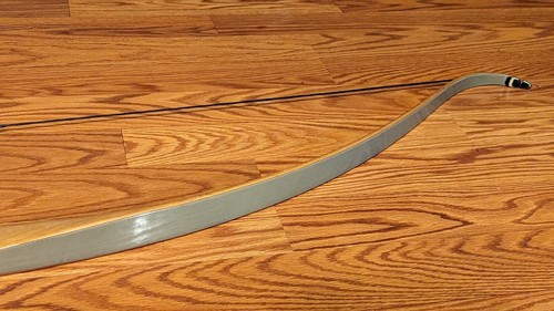 Bear Archary Company Glass Powered Grizzly Recurve Bow HA772 62" 46# LH - Picture 5 of 16