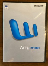2004 Word for Mac CD -  READ