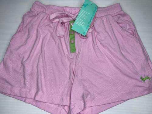 NWT LADIES PETER ALEXANDER PINK RIB PYJAMA SHORT SIZE S / see description - Picture 1 of 6