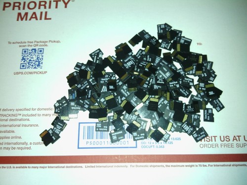 MICRO SD CARDS FROM JUNK YARD AND AMAZON RETURNS SOLD AS IS IN 10 PACKS