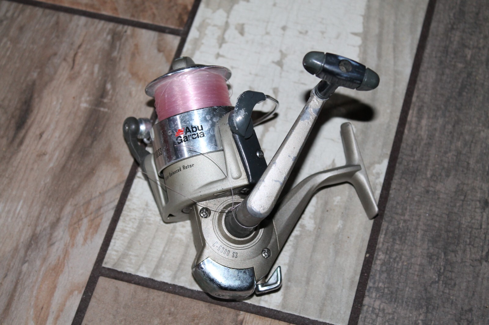Vintage Abu Garcia Cardinal C-6000S3 Large Spinning Reel, Three Bearing Drive