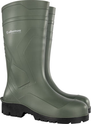 ALBATROS PROTECTOR PLUS Sicherheitsgummistiefe S5 SRC grün Gr. 43 (590250)