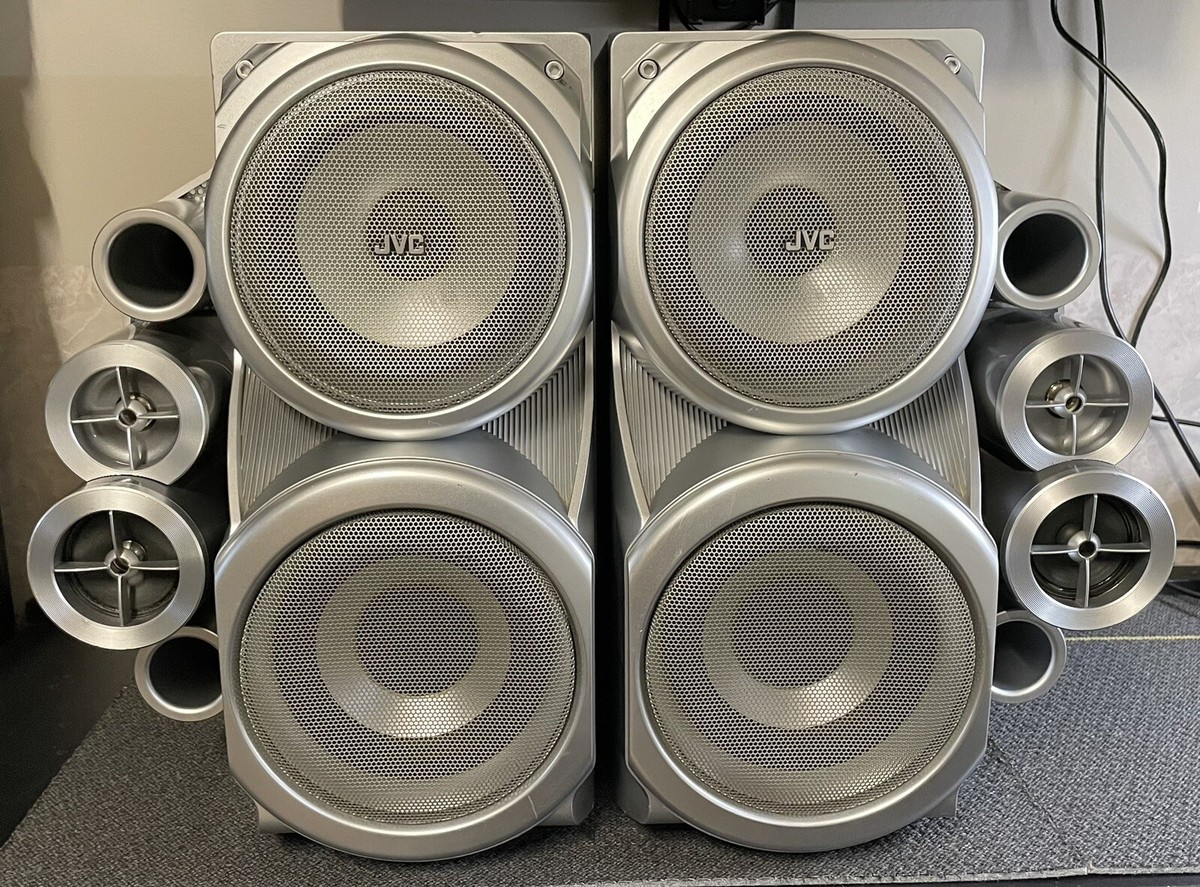 JVC Twin Giga-Tube Left Speaker 1 Of 2 Model SP-HXD77 | eBay