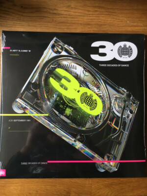 MINISTRY OF SOUND '' THREE DECADES OF DANCE '' SEALED UK CD SHAKEDOWN N-JOI