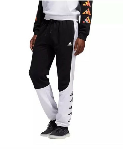 Adidas Colorblock Black White Mens 