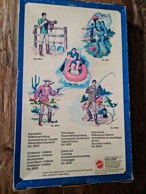 Tenue équestre Big Jim - Série Aventure (ref.9922) - Mattel NEUF
