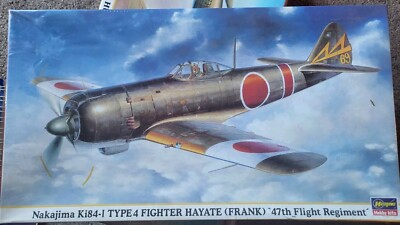 Hasegawa 1/48 Nakajima Ki84-I Type 4 Fighter Hayate (Frank) 47TH Model Kit 09334