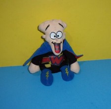1998 Mega Warheads Wally Dudes Superhero Wally 7  Bean Bag Plush Foreign Candy