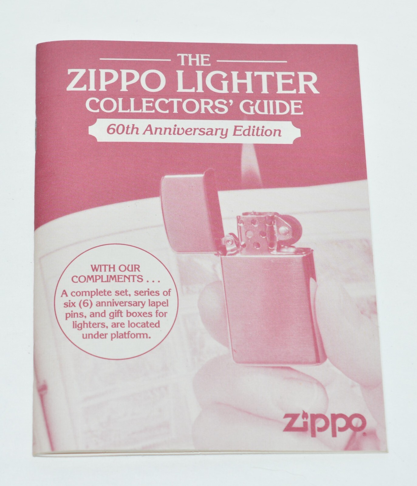 NEW Vintage Zippo Lighter Collectors' Guide 60th Anniversary Edition
