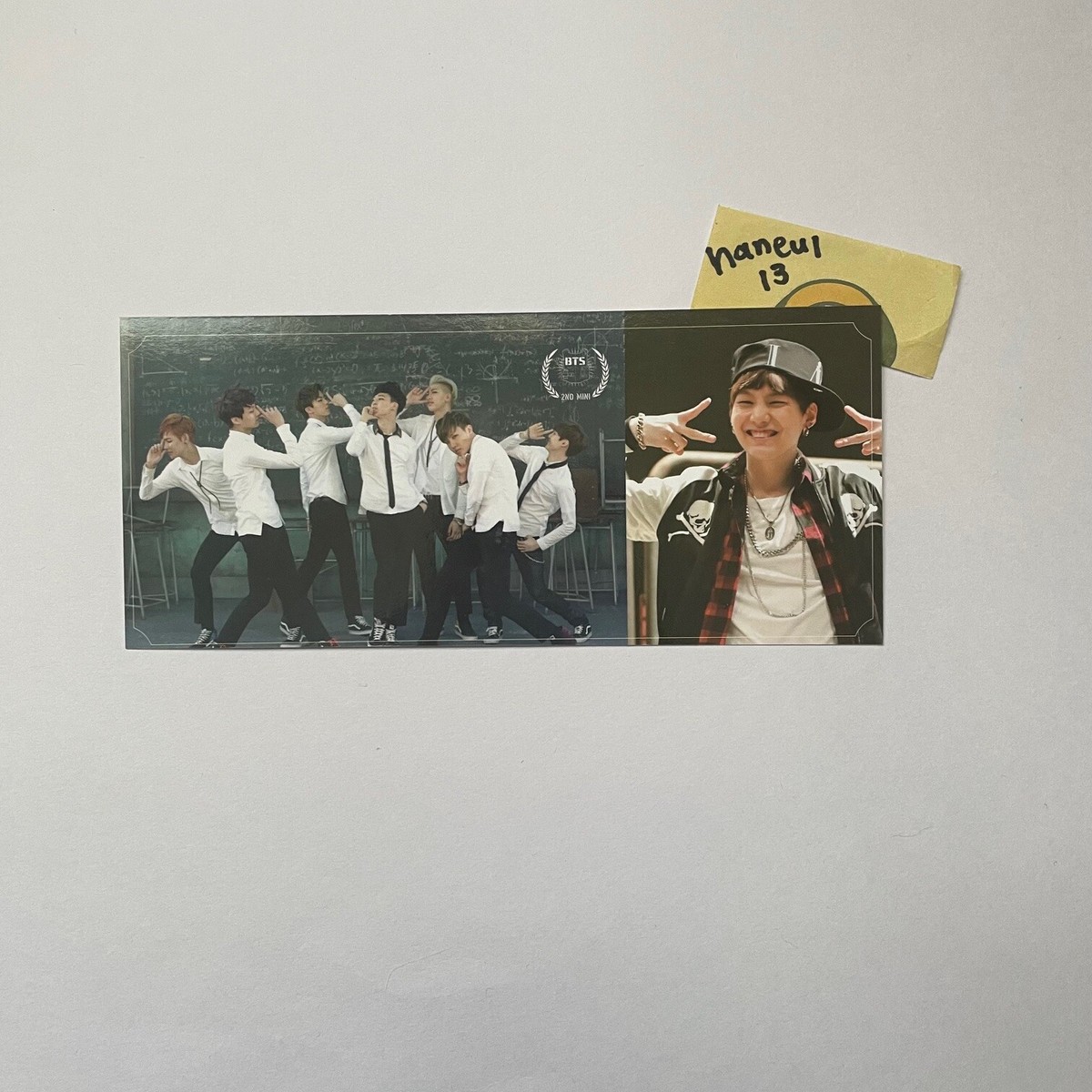 bts skool luv affair  トレカ BTS SUGA Skool Luv Affair Official Photocard Japan Korea Ver