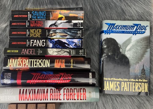 Maximum Ride Complete Series HC/PB Lot James Patterson Set 1 2 3 4 5 6 ...