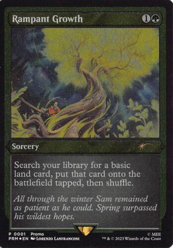  WPN & Gateway Promos, Rampant Growth (Foil Etched)	p2-25398 - Picture 1 of 2