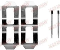 Original Quick Brake ZubehöRsatz Scheibenbremsbelag 109-0987 FüR Mercedes-Benz