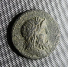 Termessos Major Pisidia Zeus Roman Emperor Greek City Ancient Bronze Coin AD