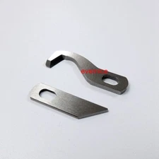 Upper Knife + Lower Knife for Euro Pro Serger 100-545, 100-546 #TF-122+TF-123