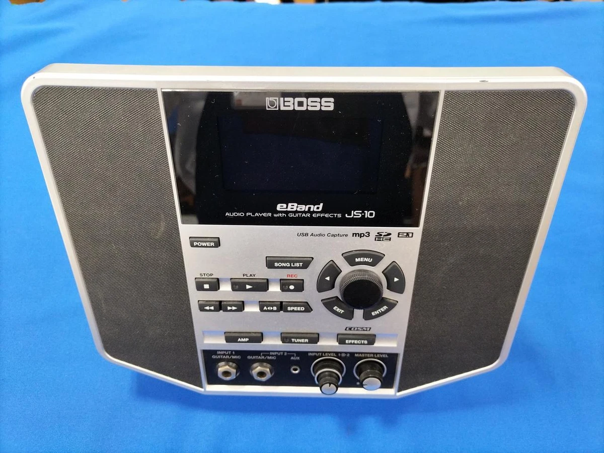 BOSS AUDIO PLAYER with GUITAR JS-10-