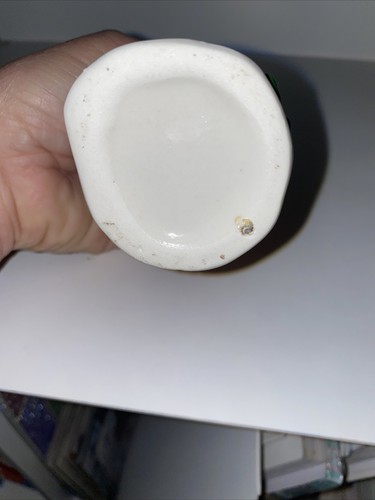 Pupazzo di neve porcellana confezione regalo coperchio incernierato bigiotteria inverno Natale alto 4,75" - Foto 6 di 7