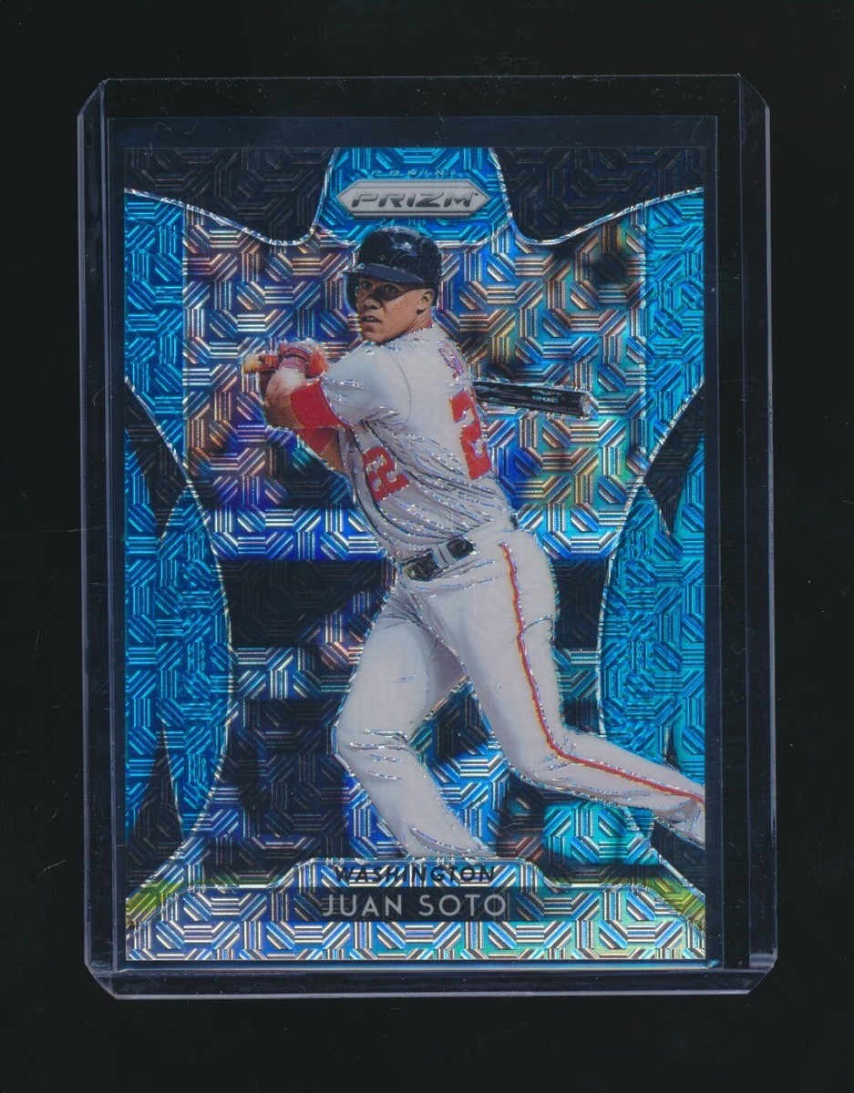 JUAN SOTO 2019 PANINI PRIZM BLUE MOJO PRIZM PARALLEL 069/399 #146