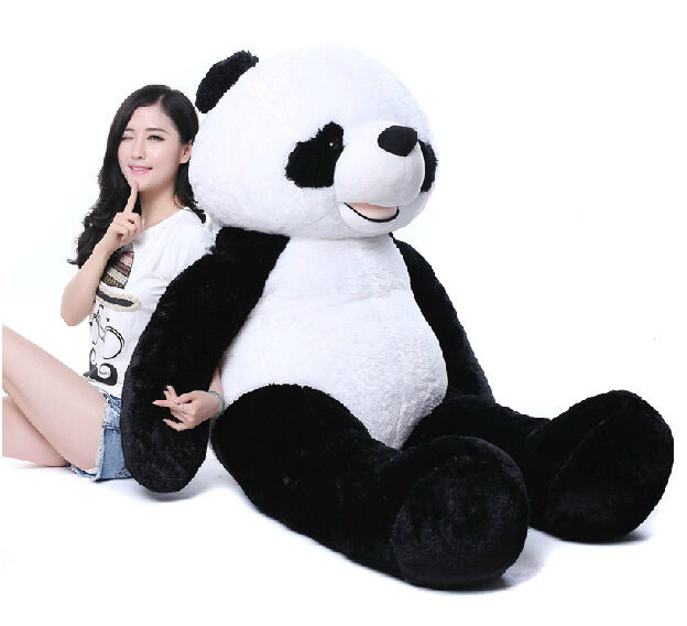 72'' Giant Hung Big Panda Teddy Bear Stuffed animals Plush Doll Toys Pillow Gift | eBay