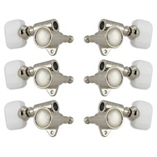 Grover 103N Original  Milk Bottle  Rotomatic Tuners 3 3 Nickel Finish w/Pearlo