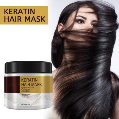 100g KERATIN PROTEIN KOLLAGEN HAARMASKE FÜR TROCKENES GESCHÄDIGTES HAAR REPARATURBEHANDLUNG 