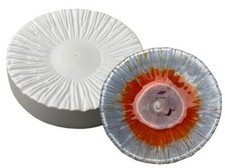 8.5"RD. Deep 2" Radiant Slump Mold Glass Fusing