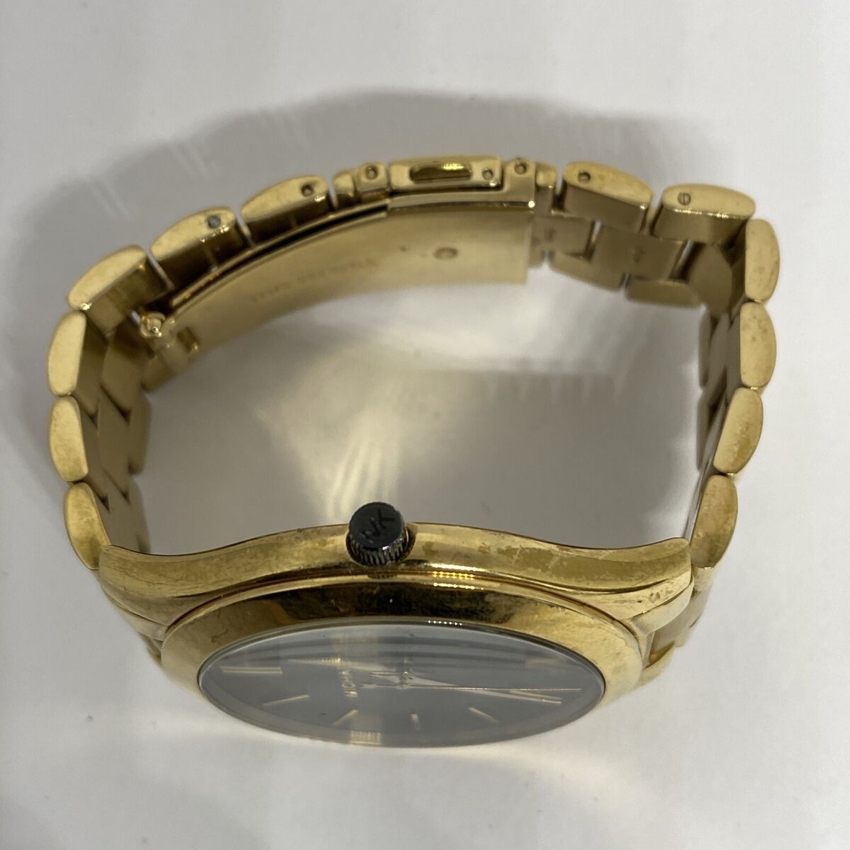 Michael Kors MK3179 Women's Stainless Steel Analog Gold Dial Michael Kors MK3179 Women's Stainless Steel Analog Gold Dial