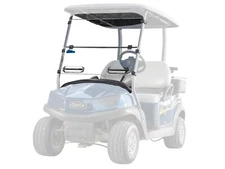 Corsa Blue Windshield for Club Car Tempo (2017+) - Vented- Clear