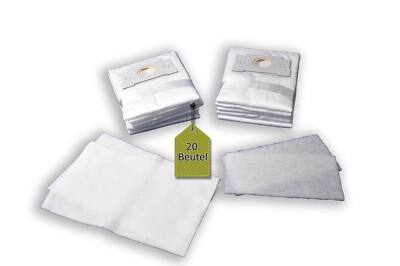 20 Staubsaugerbeutel kompatibel mit Omega Apart Premium