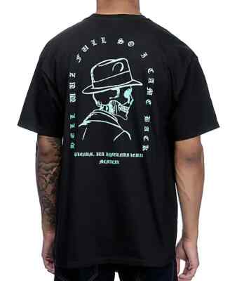 Empyre Mens Hell Was Full So I Came Back Funny Black Tee Shirt New XL