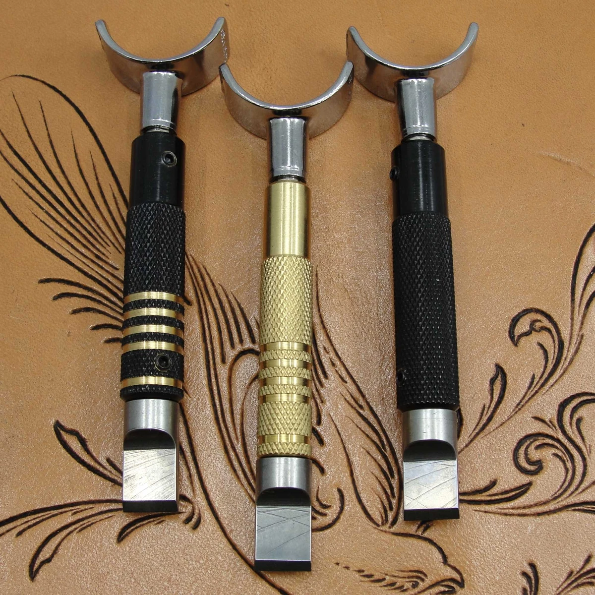 8 Pezzi Fai da Te per Artigianato in Pelle Intaglio Stilo Strumento Cucchiaio Strumenti per Modellare Kit per Intaglio in Pelle Kit Penna per Trapano a Punta Set Kit per Intaglio