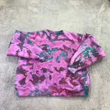 Vintage Champion Sweater Mens Extra Large Sweatshirt Tie Dye Made In USA
