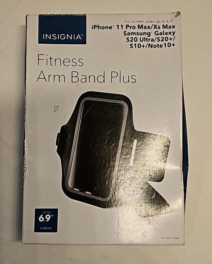 Insignia Fitness Arm Band Plus up to 6.7" iPhone XS 11 12 13 14 Pro Samsung Run - Image 3 of 4