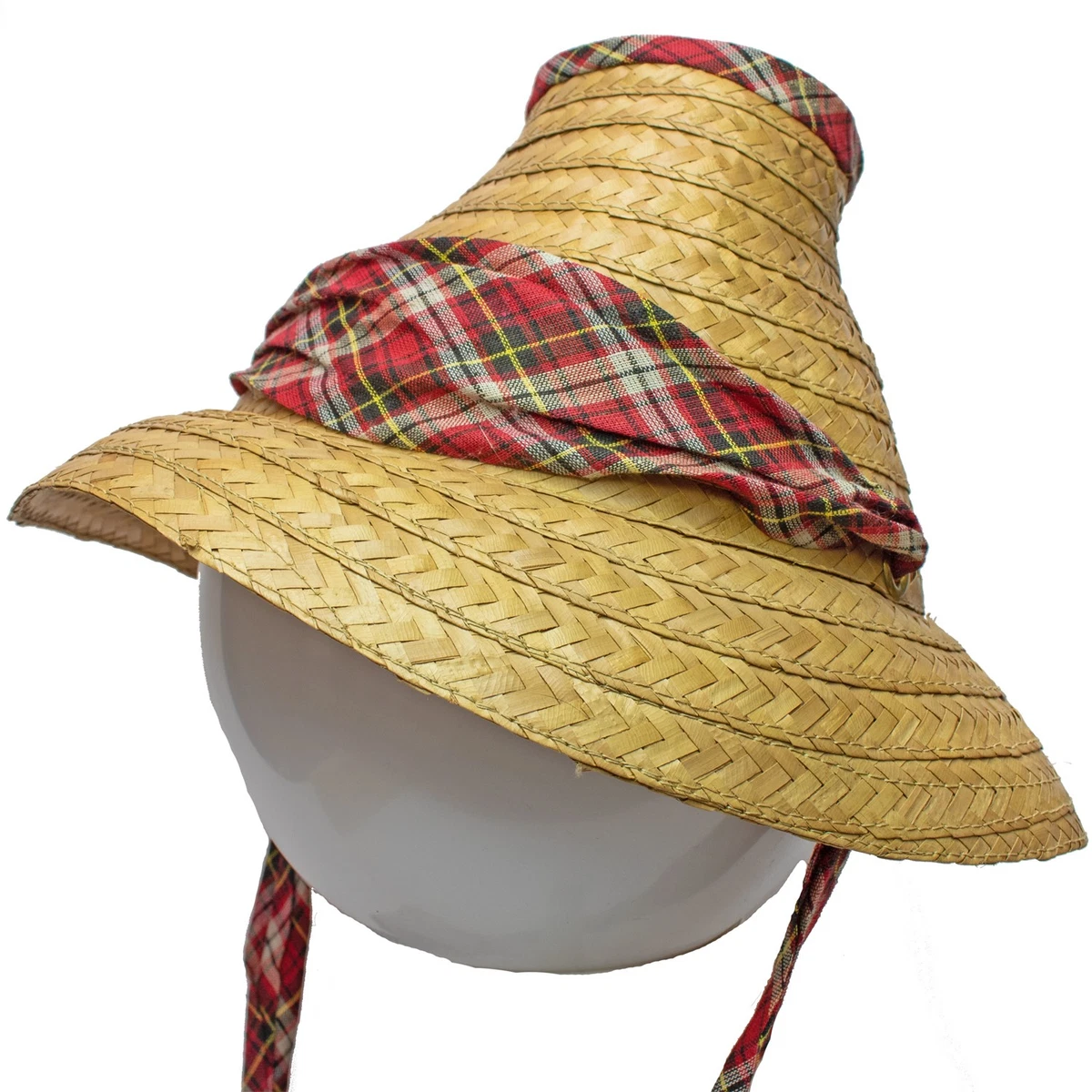 Red Straw 1950s Vintage Hats for Women for sale | eBay display picture 3