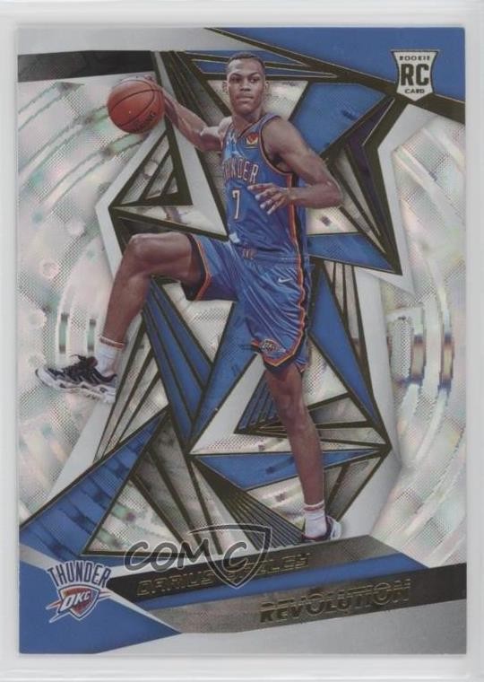 2019-20 Panini Revolution Rookies Fractal Darius Bazley #149 00em