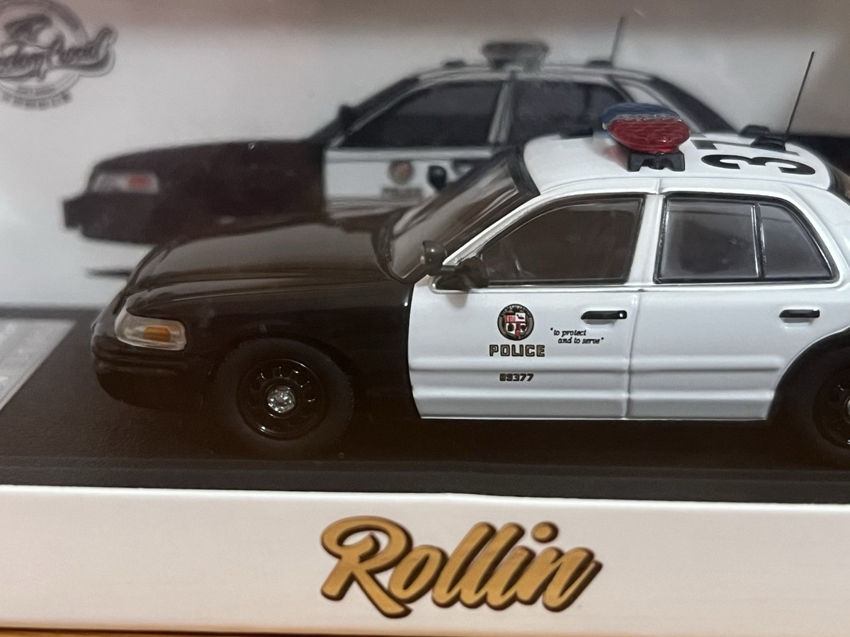 Rollin 1:64 🚔 Los Angeles Police Dept Ford Crown Victoria P71
