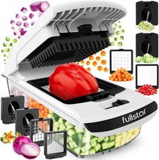 Fullstar Vegetable Chopper 4-in-1 Spiralizer Slicer Dicer with Container Kitchen