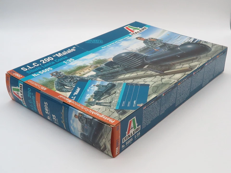 ITALERI 5605 - S.L.C. 200 "Maiale" Siluro Lenta Corsa  1:35 - Immagine 3 di 4