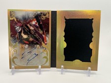 Asuka Topps Royalty WWE 2025 Auto Signed Jumbo Relic Booklet #/25 Trading Card