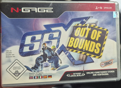 EA SPORTS BIG SSX Sealed Out of Bounds N-Gage PAL Sport Snowboarding USK 0 2004