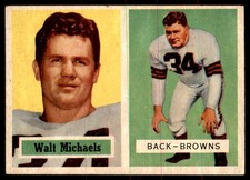 1957 Topps EXMT Walt Michaels #102