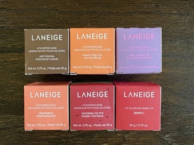 Laneige Lip Sleeping Mask *You Pick* Full Size .70 oz NEW IN BOX w/Spatula