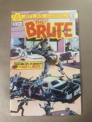 THE BRUTE #1 VF 1975 Atlas Bronze Age Comic