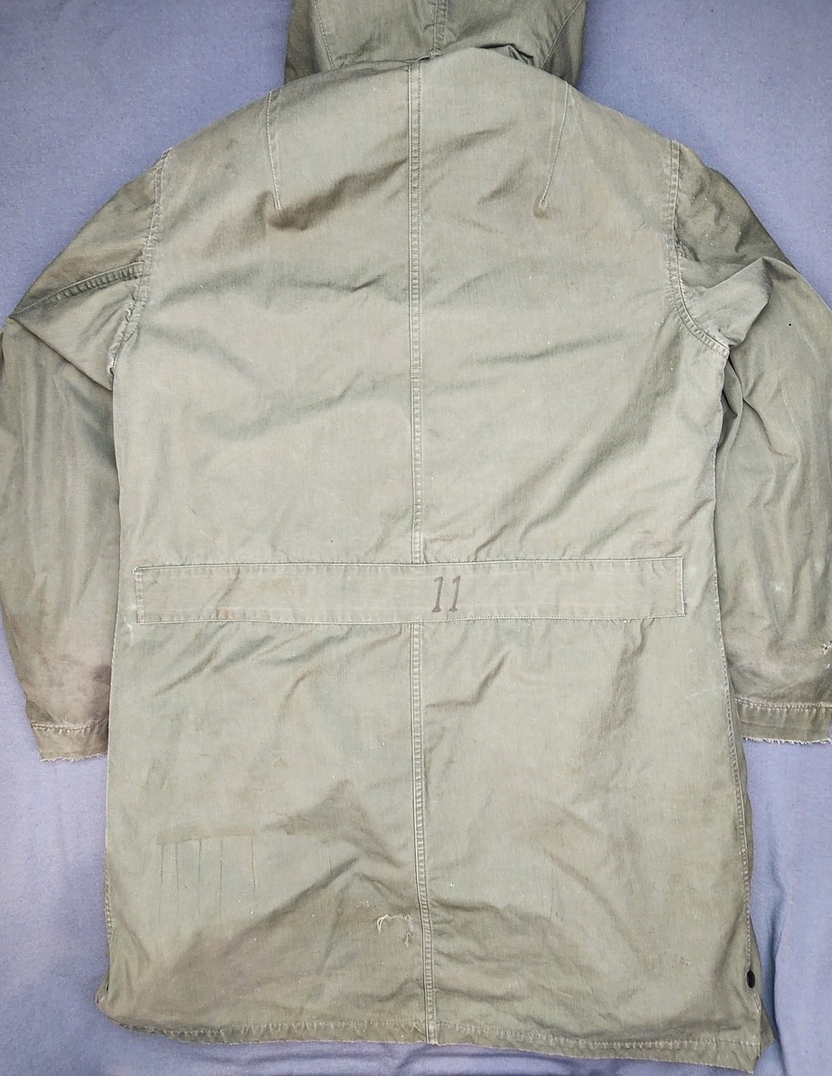 US Military Parka Overcoat M47 1951 With Pile Liner Korean War