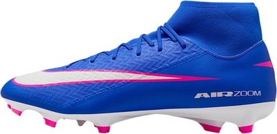 Nike Mercurial Superfly 10 Academy Firm Ground Cleats Blue - Blue - 8.5