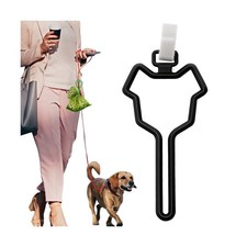 Dalzom  2Pcs Dog Poop Bag Holder, Premium Waste Bag Holder Carrier for Leas