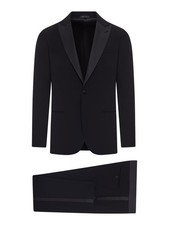 GIORGIO ARMANI Black Beauty Wool Tuxedo New